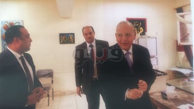 وزير العدل يدلي بصوته في الانتخابات الرئاسية (صور)