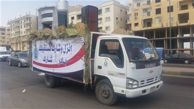 سيارات تجوب شوارع الغردقة لحث المواطنين على المشاركة بالانتخابات (فيديو)