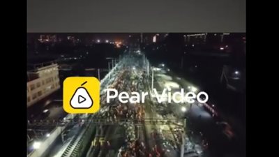 عمال صينيون يبنون محطة سكة حديد في 9 ساعات (فيديو)