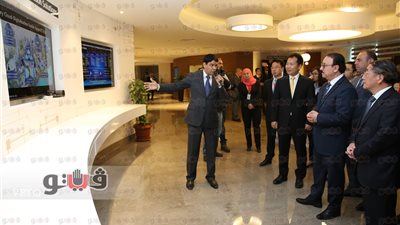 وزير الاتصالات يفتتح المركز الإقليمي لشركة هواوي بالقرية الذكية