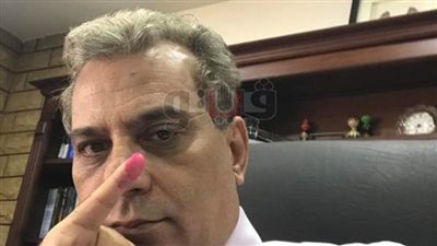 جابر نصار يدلي بصوته في الانتخابات الرئاسية