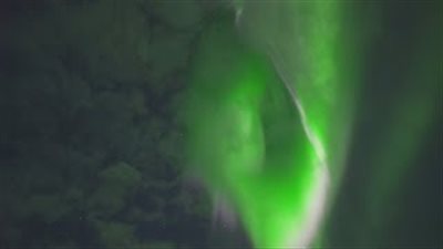 بالفيديو.. لقطات مذهلة لشفق قطبي يظهر في سماء لابلاند