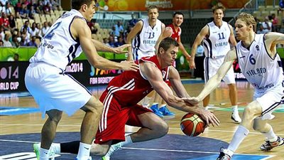 فوز سلة إسبانيا وفنلندا وبريطانيا في بطولة أمم أوربا