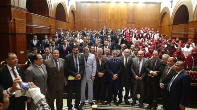 بالصور.. طلاب «حقوق المنيا» في مجلس النواب