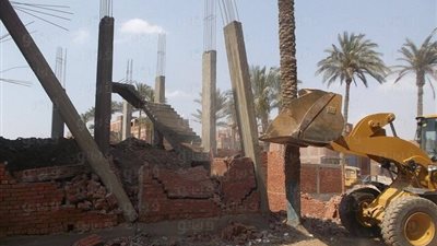 تنفيذ 12 قرار إزالة تعديات على الأراضي الزراعية بكرداسة