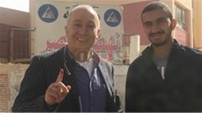 ممدوح الششتاوي يدلي بصوته في الانتخابات الرئاسية