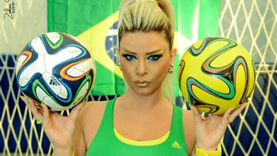 بالصور.. مادلين مطر: عاوزة أتجوز «نيمار»