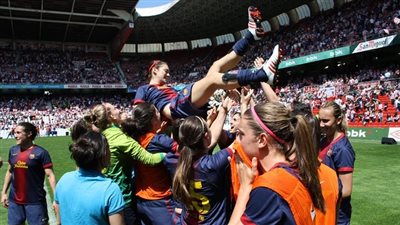 فوز برشلونة وأتليتكو مدريد في الدوري الإسباني للسيدات