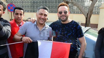 مصطفى قمر وليلى علوي: المشاركة في الانتخابات رسالة للعالم