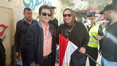 محمد الحلو يشارك في الانتخابات الرئاسية بحدائق القبة