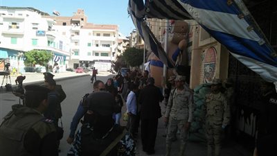 مدير أمن دمياط يتفقد لجان الانتخابات الرئاسية (فيديو)