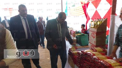 بالصور .. مديرية التموين في الإسكندرية تفتتح سوقا غذائيا