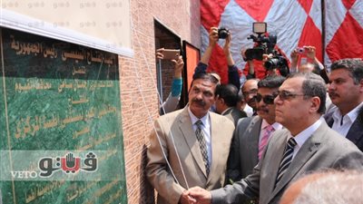 بالصور.. محافظ الفيوم يفتتح عددا من المشروعات الخدمية بمركز أطسا