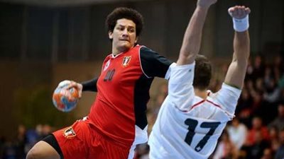 علي زين أفضل لاعب في مباراة مصر والكونغو بالبطولة الأفريقية لليد