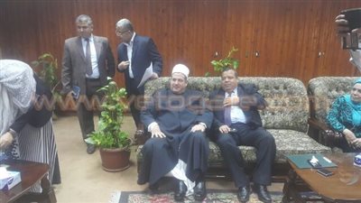 بالصور.. جامعة الأزهر توقع بروتوكول تعاون مع محافظ الجيزة