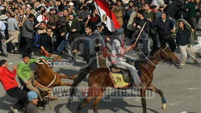 موقعة الجمل أبرز محطات نجاح الثورة ..و فى ذكراها الثانية.. براءة جميع المتهمين والفاعل مازال مجهولًا