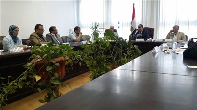 مجلس جامعة دمنهور يبحث استعدادات العام الجديد (صور)