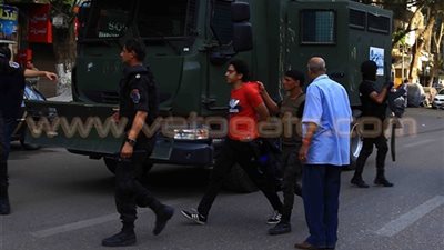 حجز 111 من متظاهري «25 أبريل» بالدقى والعجوزة 24 ساعة