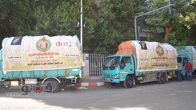 بالصور.. توزيع 4 آلاف بطانية على الأيتام والأرامل في قنا