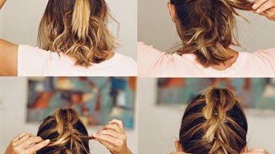 بالصور.. 6 أفكار لتسريحات تناسب الشعر القصير