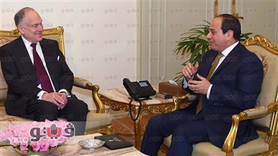 رسائل السيسي لـ«الكونجرس اليهودي العالمي»: مصر منفتحة على الجميع.. نتواصل مع كافة أطياف المجتمع الأمريكي.. علاقتنا بواشنطن ذات طبيعة إستراتيجية.. واستئناف مفاوضات السلام بين فلسطين وإسرائيل