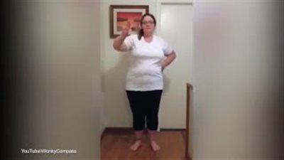 بالفيديو والصور.. امرأة تخسر 71 كيلو من وزنها لتحقق حلم الإنجاب