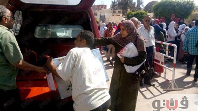 بالصور.. صناديق أسئلة محافظة الشرقية تُوزع على لجان العريش