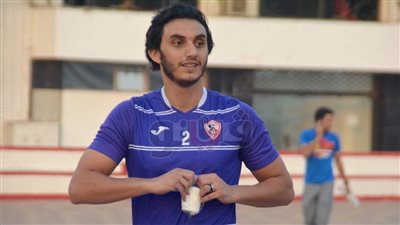 تدريبات تأهيلية لمحمد مجدي في الزمالك