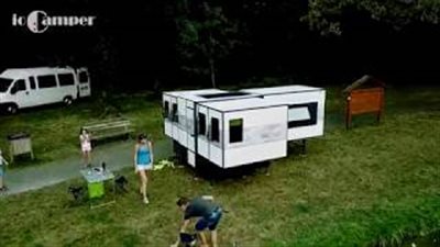 «IoCamper» تطرح منزلا قابلا للطي داخل سيارة (فيديو)