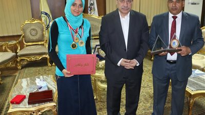 جامعة بنى سويف تحصد المركز الأول في مسابقة المخترع الصغير