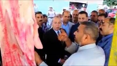 بالفيديو.. محافظ دمياط يتابع شوادر اللحوم والأسماك