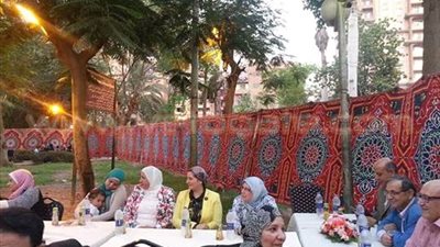 بالصور.. حفل إفطار جامعة عين شمس للأطفال الأيتام