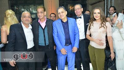 بالصور.. نجوم الفن يحتفلون بزفاف نجل شقيق أحمد السبكي