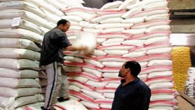 ضبط 75 طن أرز بمخزن في كفر الشيخ