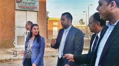 بالصور.. مسئول «التجارة» تتفقد المنطقة الصناعية بأسيوط