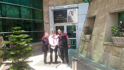 بالصور.. وفد من جامعة المنصورة يزور مستشفى «57357»