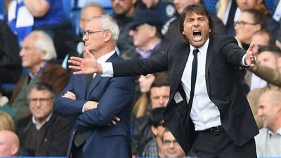 كونتي: حزين بسبب إقالة رانييري من تدريب ليستر سيتي