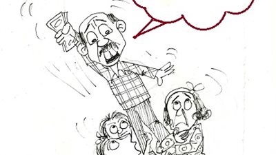 مرتبات الموظفين في كاريكاتير «فيتو»