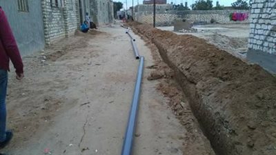 توصيل مياه الشرب لقرى المحسمة في الإسماعيلية بالجهود الذاتية