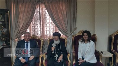 وزيرة الهجرة تلتقي أسقف إيبارشية الخرطوم