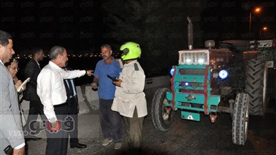 محافظ القليوبية يأمر بمصادرة جرار زراعي وتحرير محضر لصاحبه