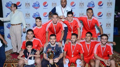 اختتام دورة كأس بيبسي الرمضانية لكرة القدم الخماسية