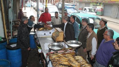 «بيطرى القاهرة» يشن حملات على محال الفسيخ والرنجة