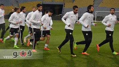 بالصور.. صلاح والنني يشعلان مران المنتخب الوطني استعدادا لودية توجو
