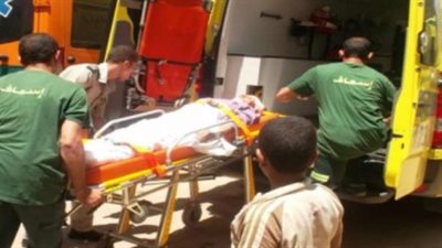 السرعة الجنونية وراء إصابة مسن وطالبين في الهرم