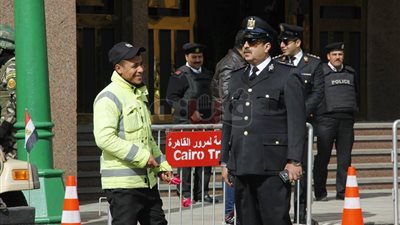 تشديدات أمنية بمحيط «الوطنية للانتخابات» في ذكرى ثورة يناير (صور)