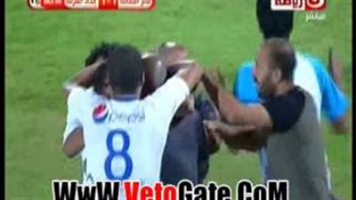 بالفيديو.. جمعة يتعادل بالهدف الأول للشرطة في مصر المقاصة