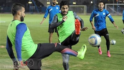 شريف أشرف يعود لتدريبات سموحة بعد غياب