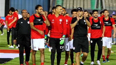 22 صورة ترصد تدريب المنتخب الأخير قبل السفر إلى روسيا