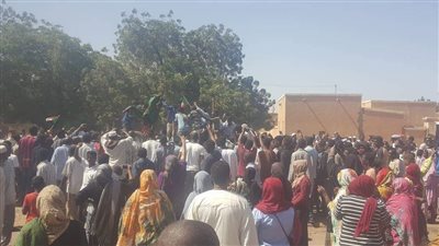 تظاهرات حاشدة في شوارع الخرطوم (فيديو)